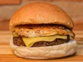 Cheese Burger Egg